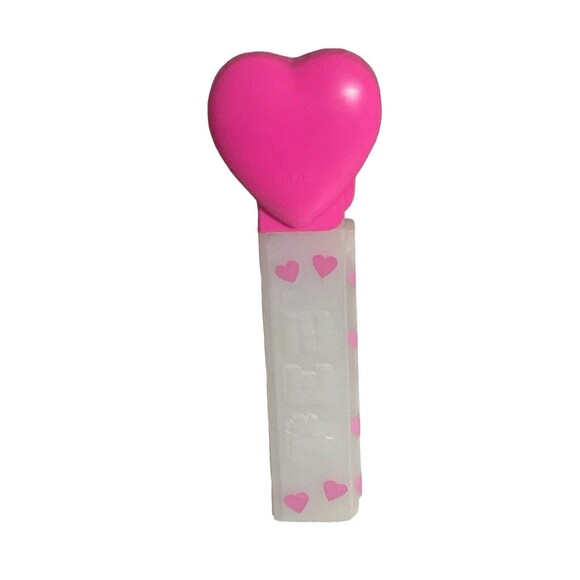 PEZ Valentine Hearts I Love You White Pink RaRE Empty - Picture 7 of 10